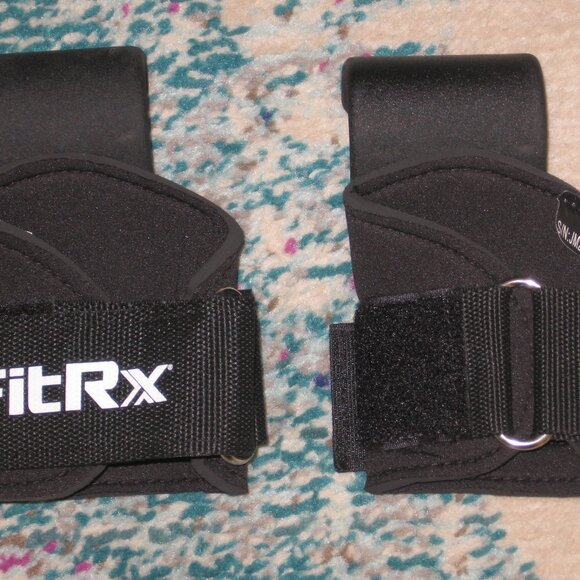 FitRx Grip Pro Weightlifting Hooks Straps New No Packaging - Picture 2 of 2